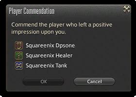 player commendation ffxiv|Active Help/Player Commendation